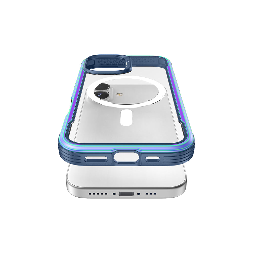 Raptic Shield Serisi iPhone 17 Magsafe Airbagli Şeffaf Arka Yüzey Kılıf