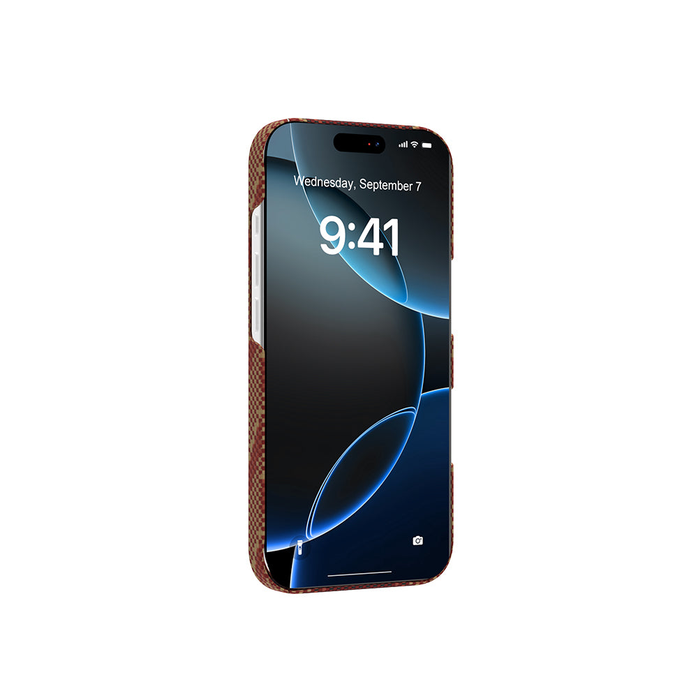 Raptic Aramid Skin Bionic Serisi iPhone 17 Kılıf Magsafe Telefon Kılıfı