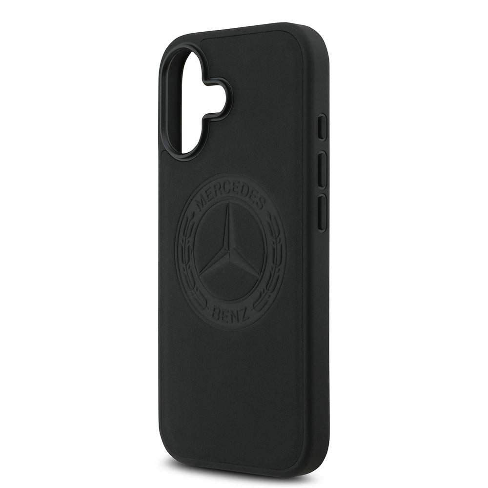 Mercedes Benz iPhone 17 Orjinal Lisanslı M-safe Hakiki Deri Nostaljik Yıldız Dizayn Kılıf