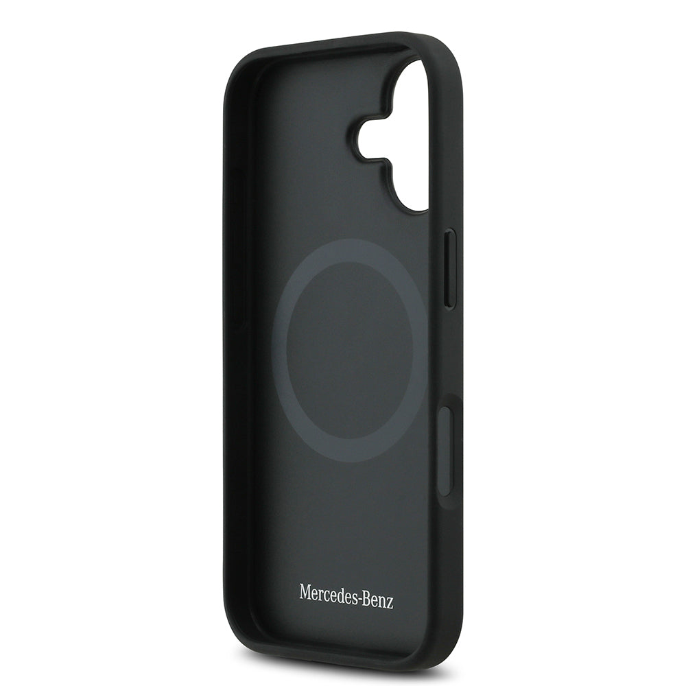 Mercedes Benz iPhone 17 Orjinal Lisanslı M-safe Hakiki Deri Nostaljik Yıldız Dizayn Kılıf
