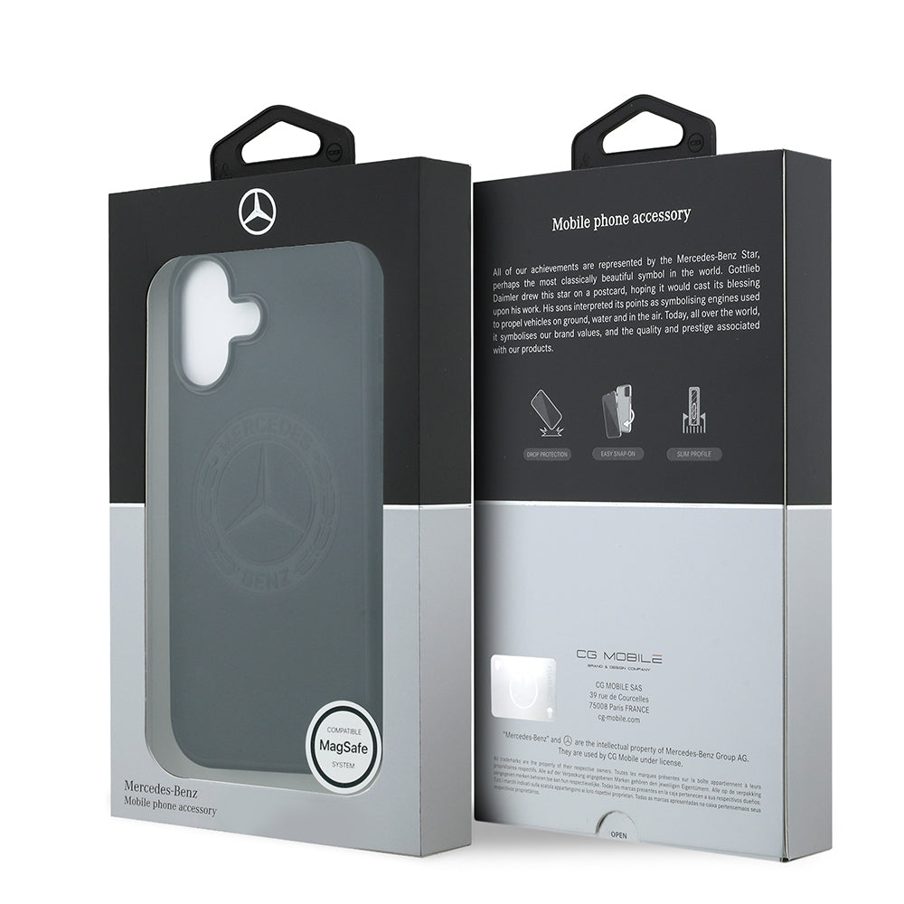Mercedes Benz iPhone 17 Orjinal Lisanslı M-safe Hakiki Deri Nostaljik Yıldız Dizayn Kılıf