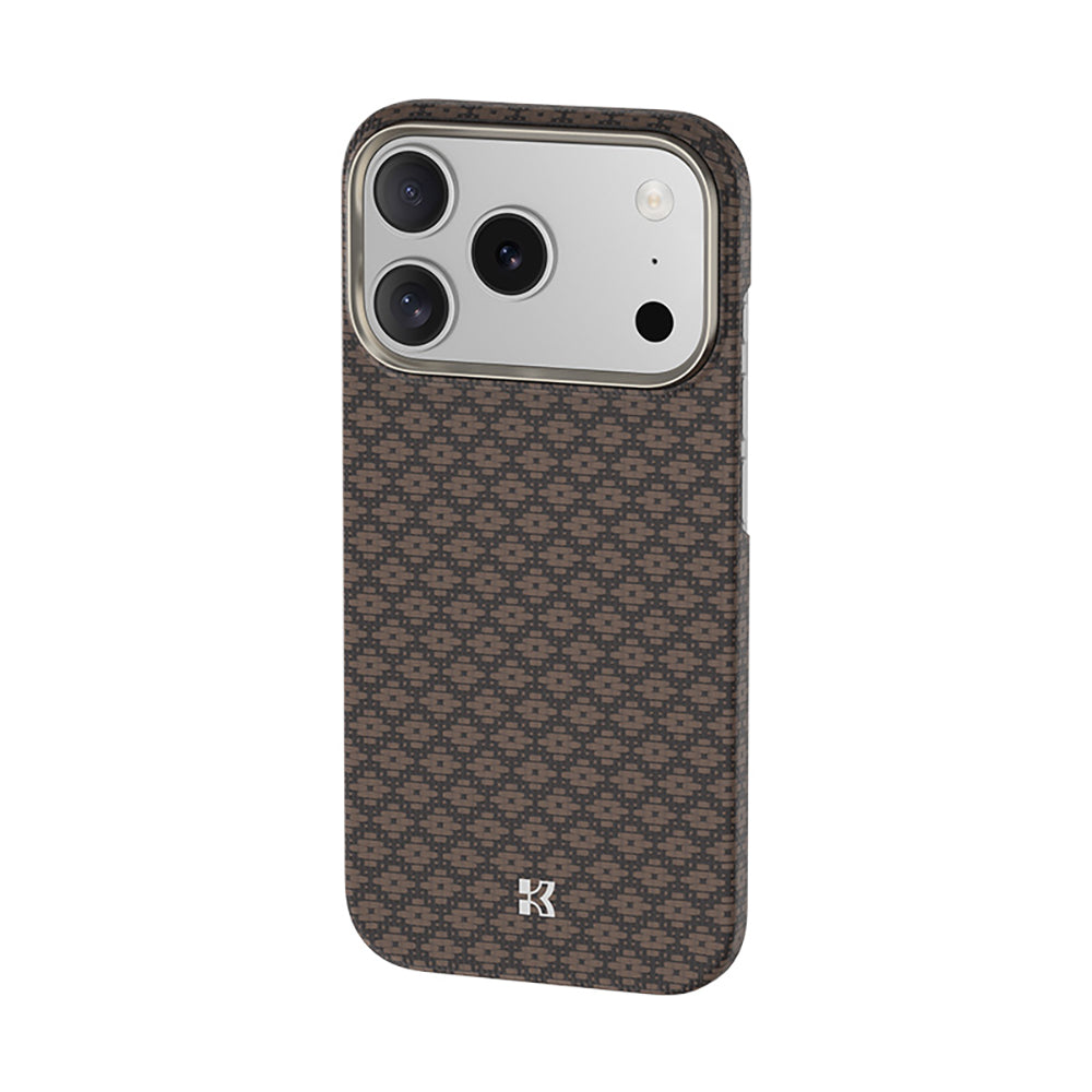 Benks ArmorAir ArmorGrid Serisi iPhone 17 Pro M-Safe Şarj Özellikli Kevlar Kılıf