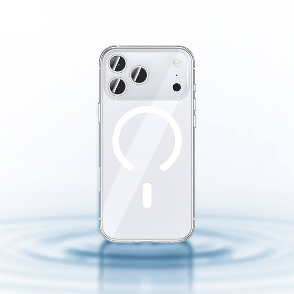 Benks Crystal Serisi iPhone 17 Pro M-safe Şarj Özellikli Şeffaf Telefon Kılıfı