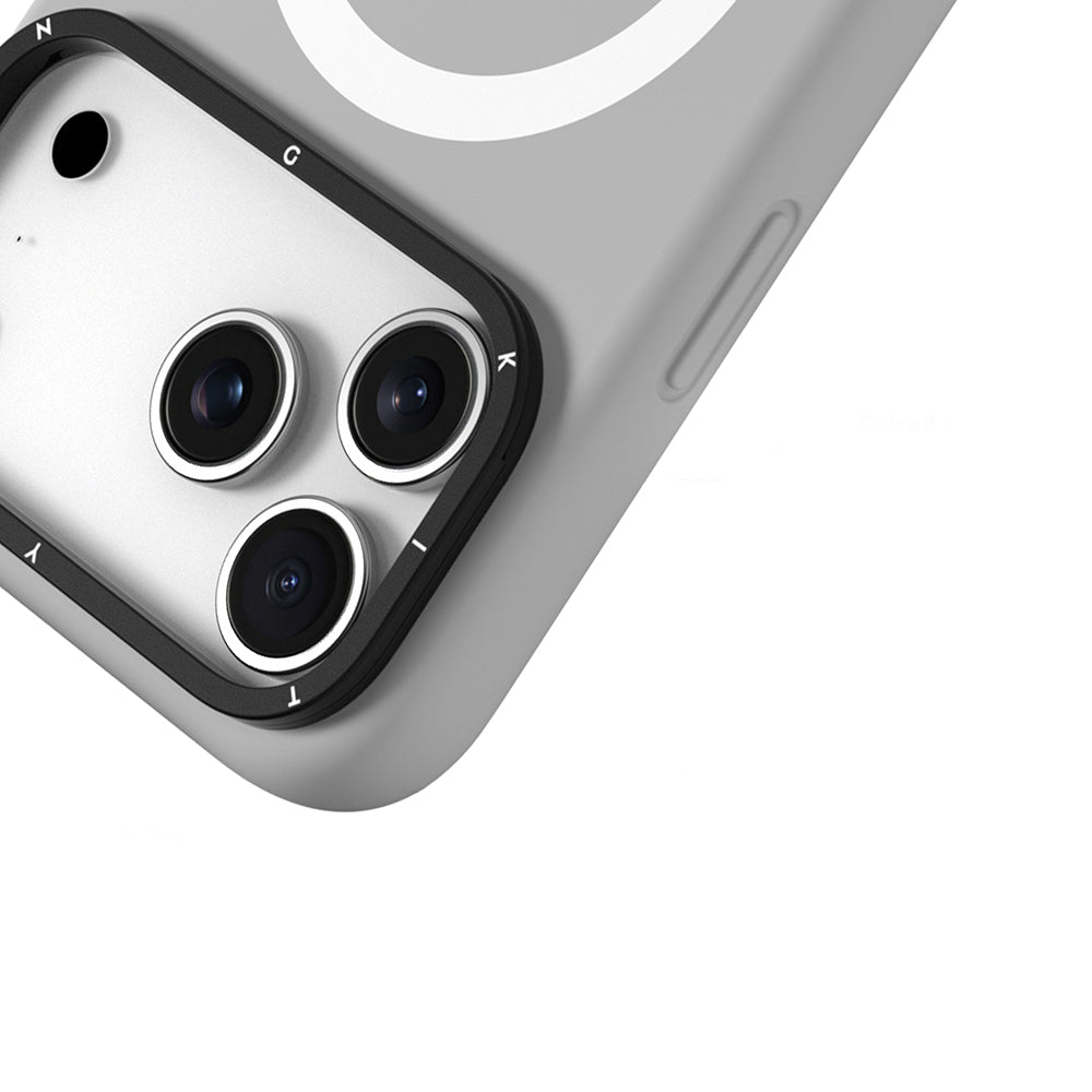 Youngkit Gel Cream Serisi iPhone 17 Pro M-Safe Şarj Özellikli Kamera Standlı Kılıf