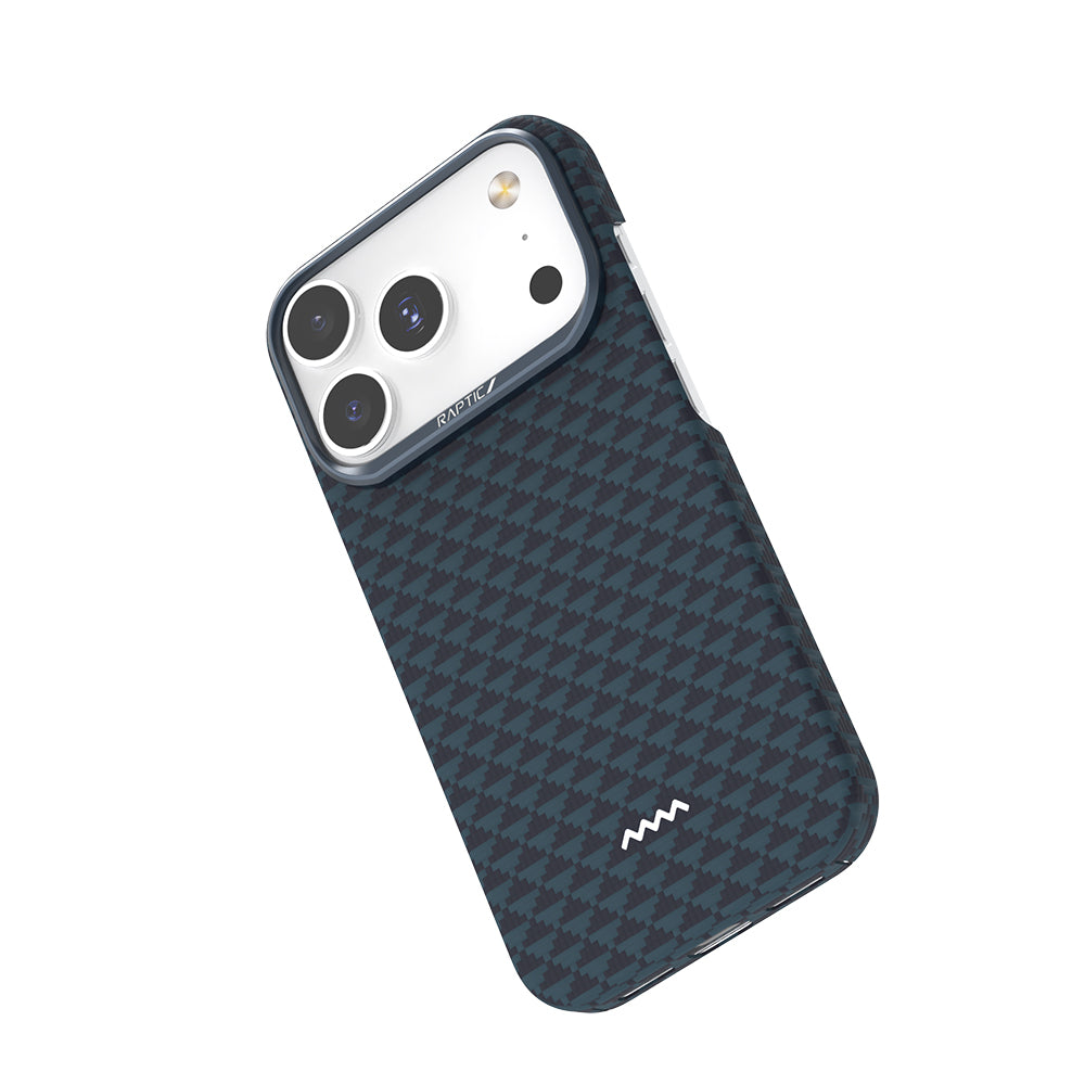 Raptic Aramid Skin Origin Serisi iPhone 17 Pro Kılıf Magsafe Telefon Kılıfı