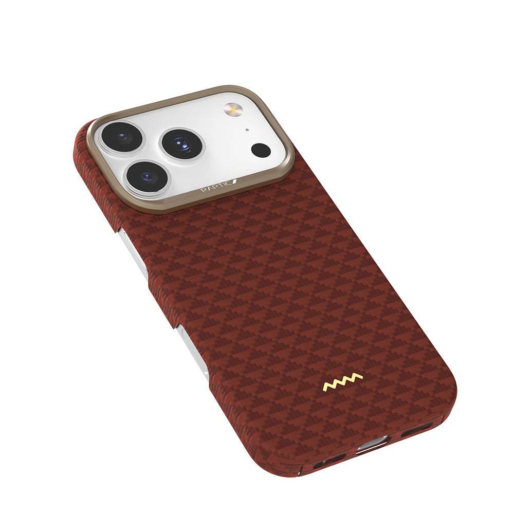 Raptic Aramid Skin Origin Serisi iPhone 17 Pro Kılıf Magsafe Telefon Kılıfı