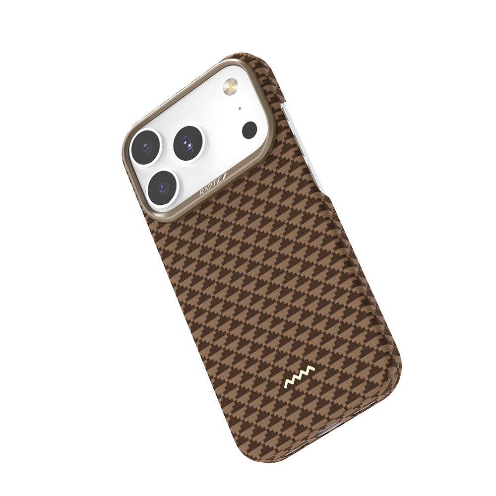Raptic Aramid Skin Origin Serisi iPhone 17 Pro Kılıf Magsafe Telefon Kılıfı