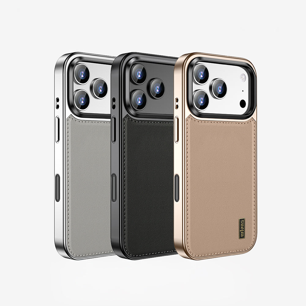 Wlons iPhone 17 Pro M-safe Şarj Özellikli Standlı Leto Telefon Kılıfı