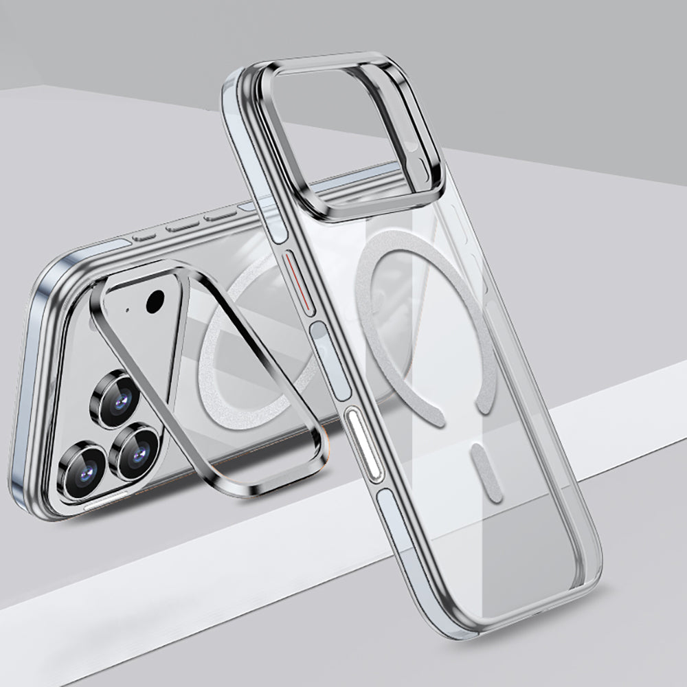 Wlons iPhone 17 Pro M-safe Şarj Özellikli Standlı Efsane Kılıf