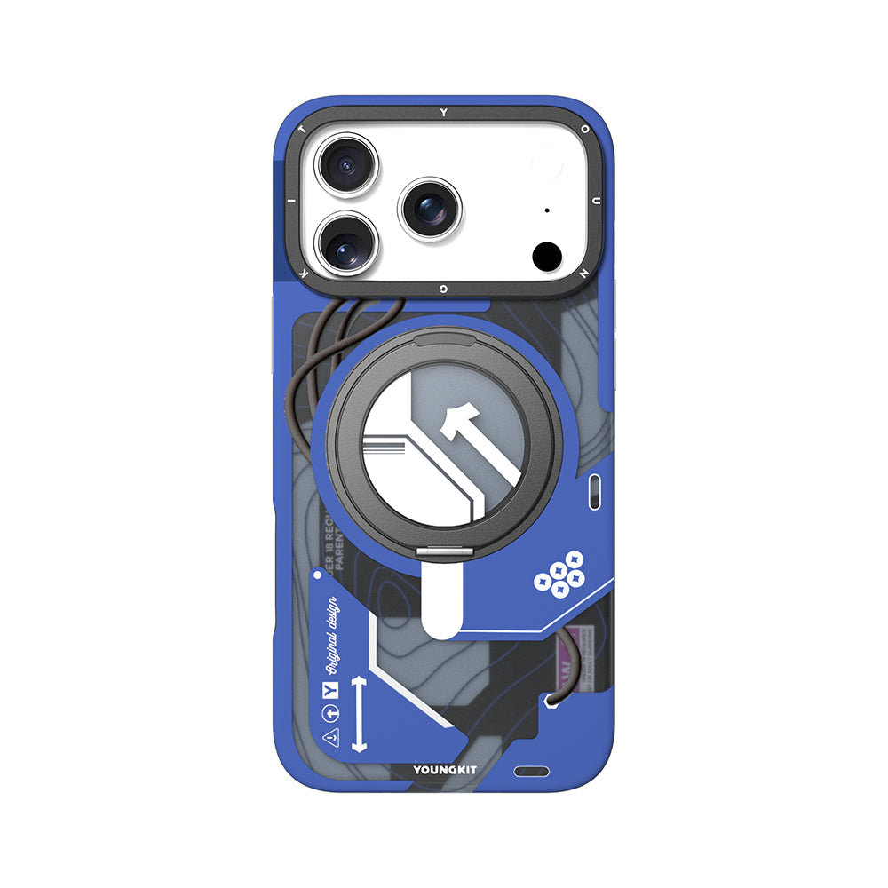 Youngkit Starship Serisi iPhone 17 Pro M-safe Şarj Özellikli Telefon Kılıfı