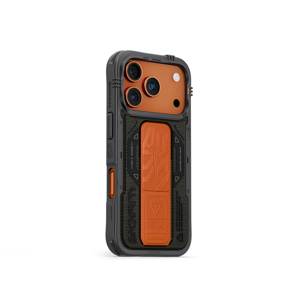 SkinArma iPhone 17 Pro M-safe Airbag Tasarımlı Standlı Phantom Telefon Kılıfı