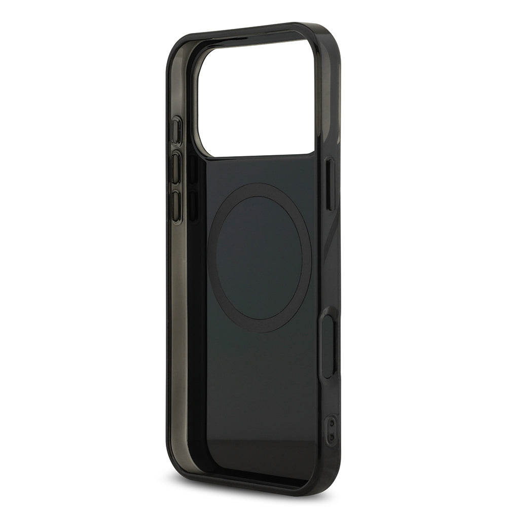 AMG iPhone 17 Pro Max Orjinal Lisanslı Çift Katmanlı Büyük Logolu Petek Desenli Kılıf