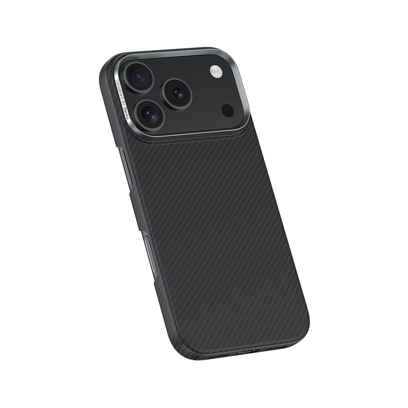 Benks iPhone 17 Pro Max M-safe Metal Kamera Çerçeveli Magnetik ArmorAir 600D Kevlar Fiber Kılıf