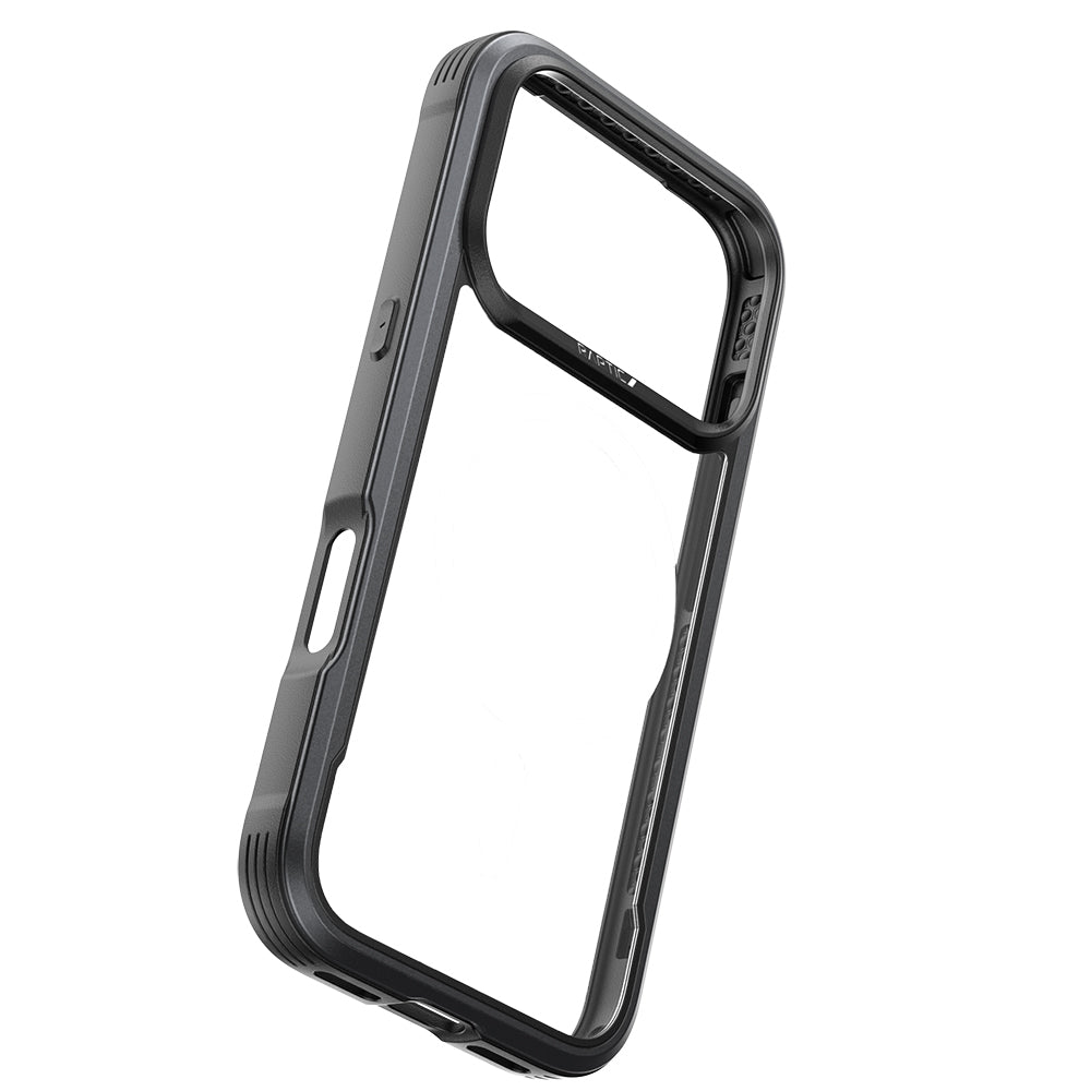 Raptic Shield Serisi iPhone 17 Pro Max Magsafe Airbagli Şeffaf Arka Yüzey Kılıf