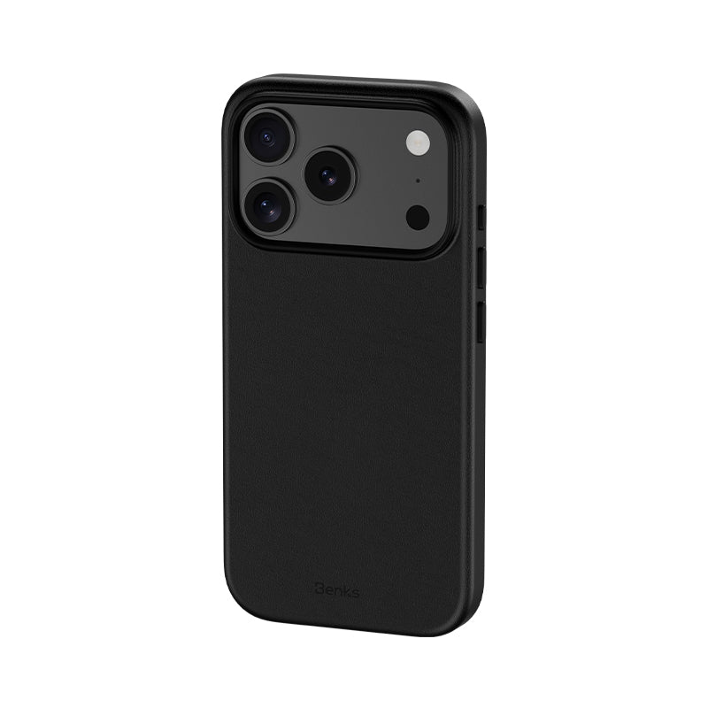 Benks VitaPro Serisi iPhone 17 Pro Max Magsafe Çizilmeye Dayanıklı PU Deri Kılıf