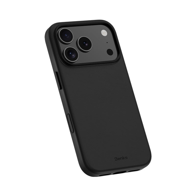 Benks VitaPro Serisi iPhone 17 Pro Max Magsafe Çizilmeye Dayanıklı PU Deri Kılıf