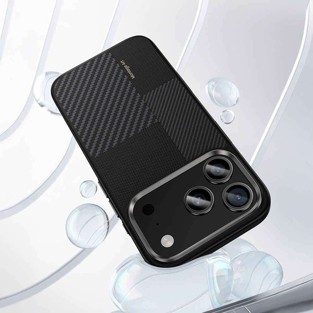 Benks Montage Hybrid ArmorPro iPhone 17 Pro Max M-safe Karbon Fiber Kevlar Kılıf
