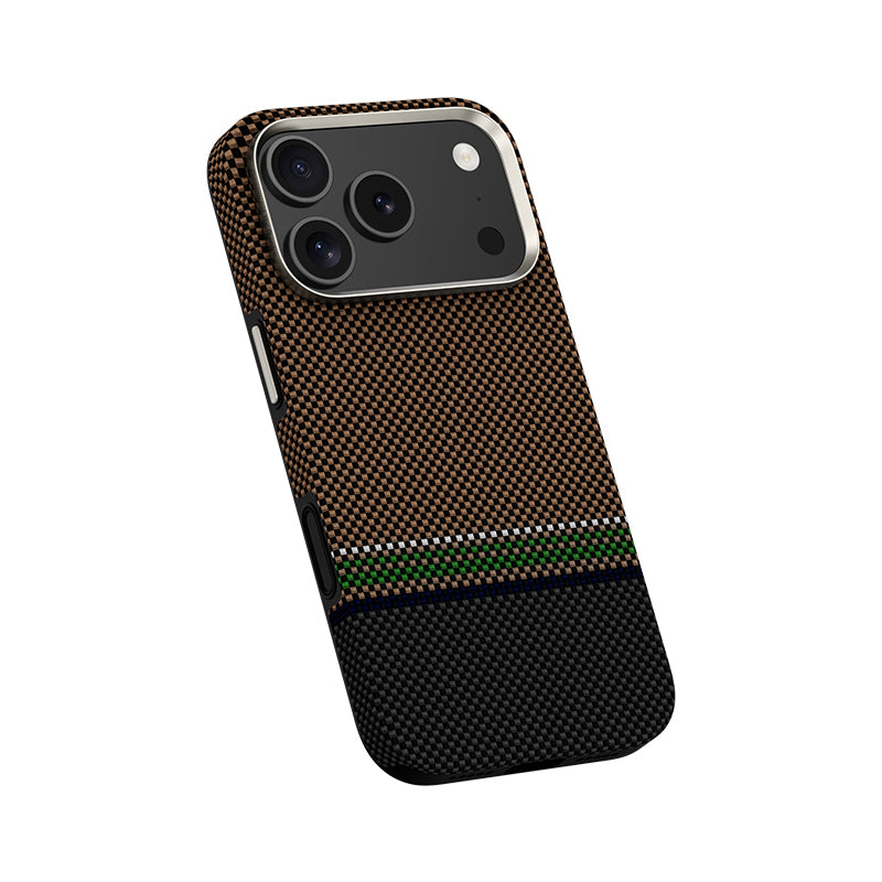 Benks Prestige ArmorPro iPhone 17 Pro Max Magsafe Karbon Fiber Tasarımlı Kevlar Kılıf