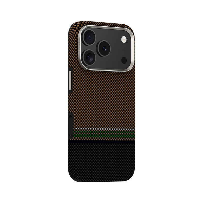 Benks Prestige ArmorPro iPhone 17 Pro Max Magsafe Karbon Fiber Tasarımlı Kevlar Kılıf