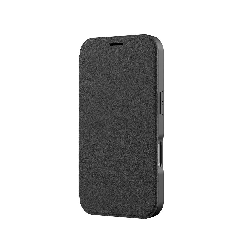 Raptic Air Folio iPhone 17 Pro Max MagSafe Şeffaf Kartlıklı Telefon Kılıfı