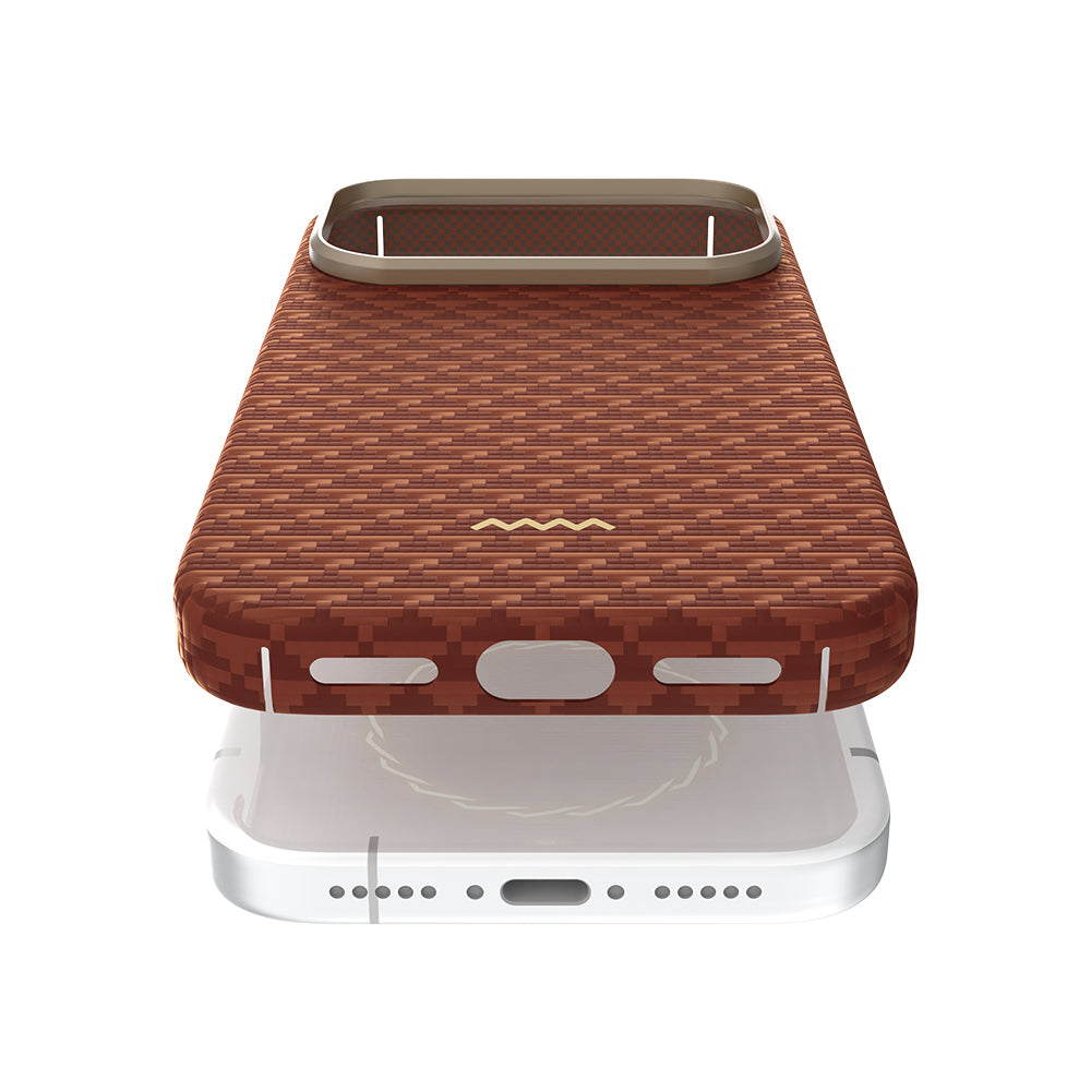 Raptic Aramid Skin Origin Serisi iPhone 17 Pro Max Magsafe Telefon Kılıfı