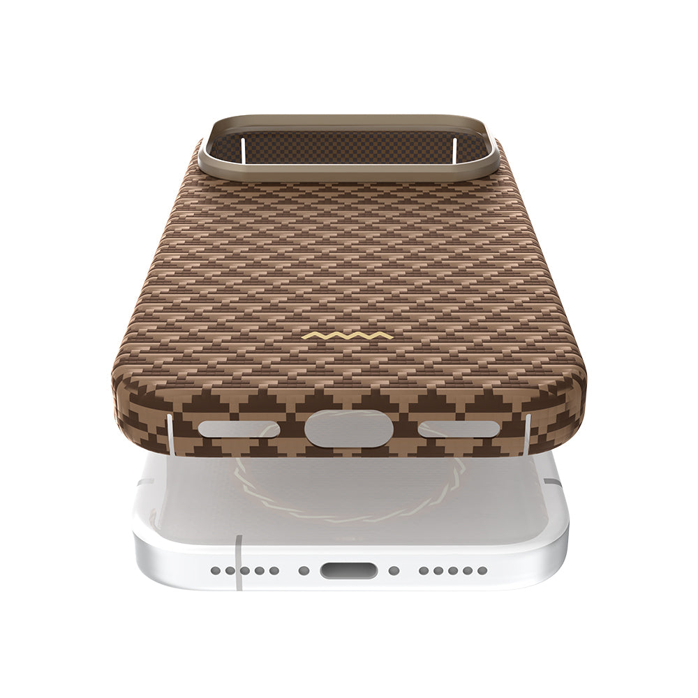 Raptic Aramid Skin Origin Serisi iPhone 17 Pro Max Magsafe Telefon Kılıfı