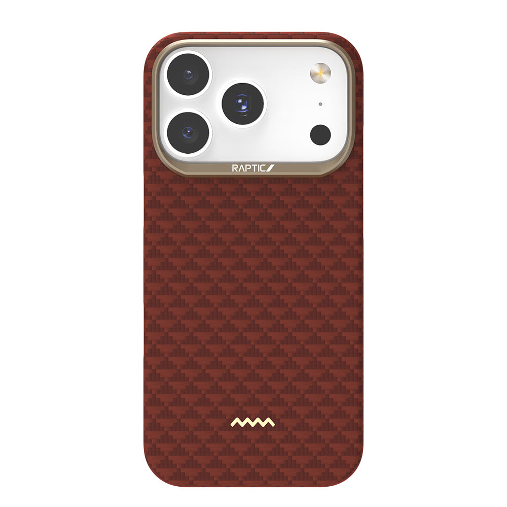 Raptic Aramid Skin Origin Serisi iPhone 17 Pro Max Magsafe Telefon Kılıfı