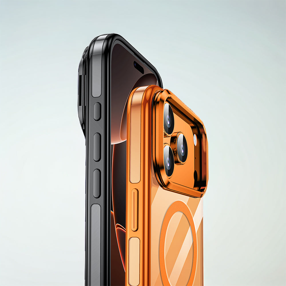 Wlons iPhone 17 Pro Max M-safe Şarj Özellikli Standlı Efsane Kılıf