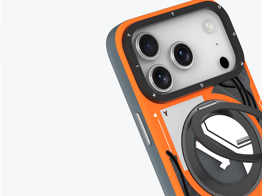 Youngkit Starship Serisi iPhone 17 Pro Max M-safe Şarj Özellikli Telefon Kılıfı