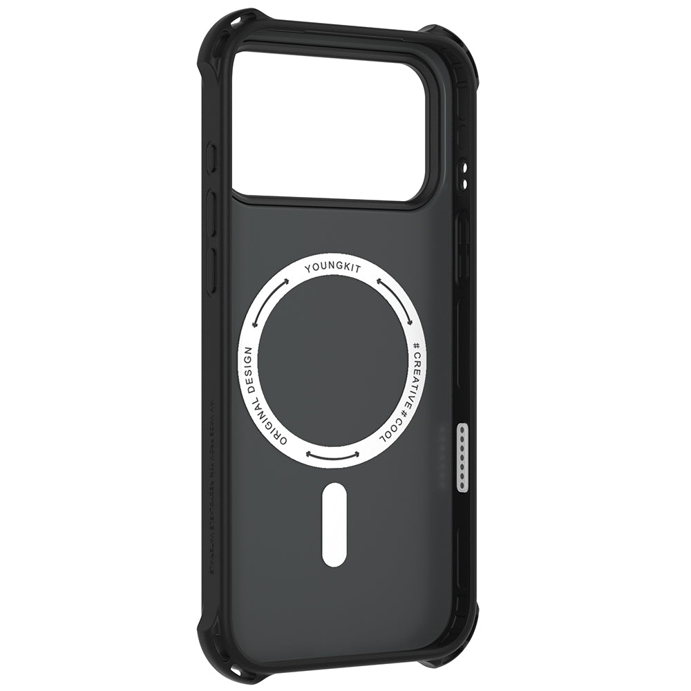 Youngkit True Color Serisi iPhone 17 Pro Max Mat Renkli Tasarım Telefon Kılıfı