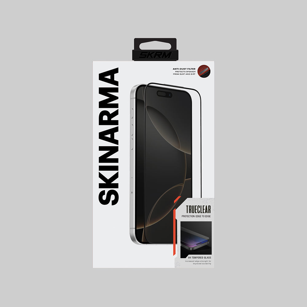 Skinarma 0.33mm iPhone 17 Pro Max Antidust True Clear Cam Ekran Koruyucu