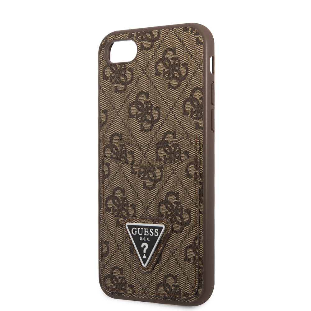 Guess iPhone SE 2020 Çift Kart Bölmeli Telefon Kılıfı - 5