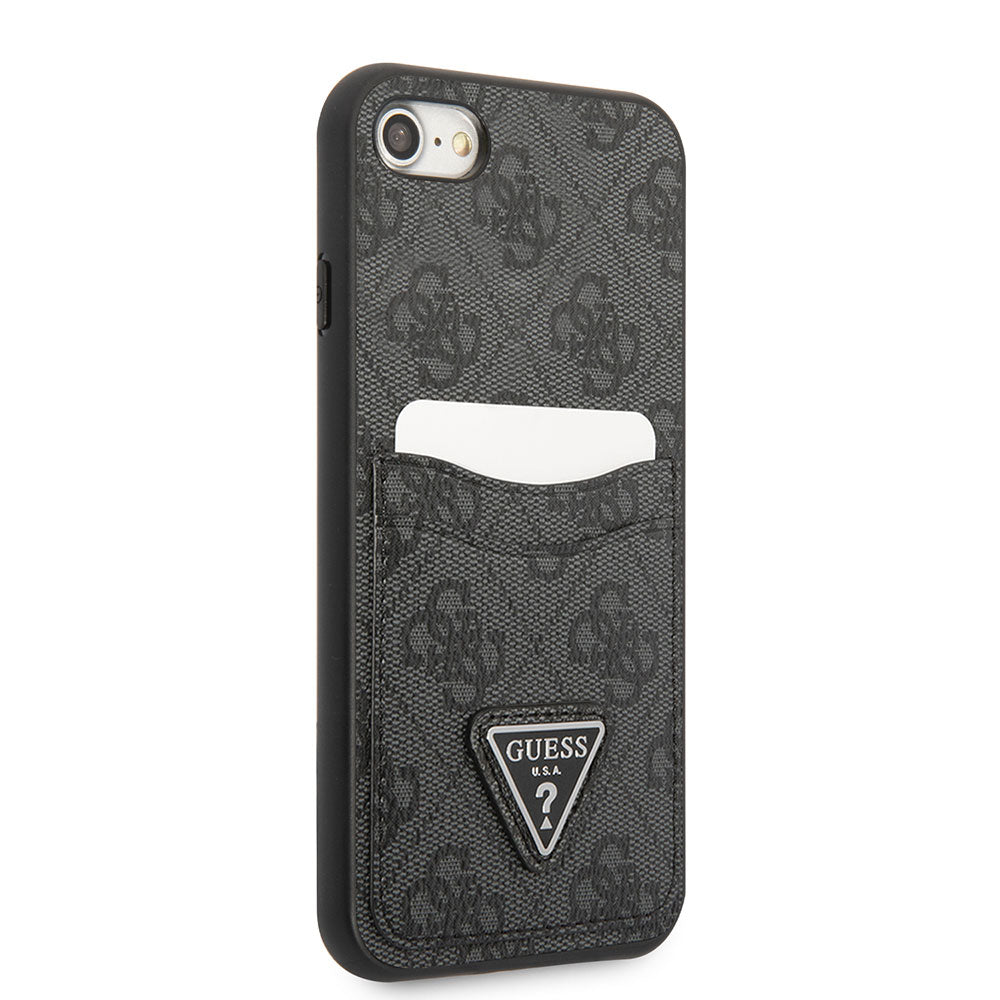 Guess iPhone SE 2020 Çift Kart Bölmeli Telefon Kılıfı - 8