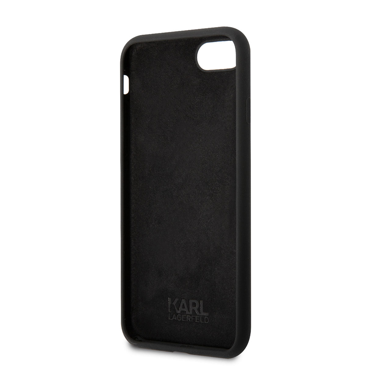 Karl Lagerfeld iPhone SE 2022 Kılıf Silikon Choupette Dizayn Telefon Kılıfı - 6