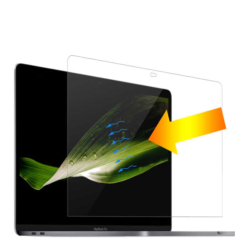 Macbook 13.6' Air 2022 M2 A2681 Wiwu Parlak Ekran Koruyucu - 4