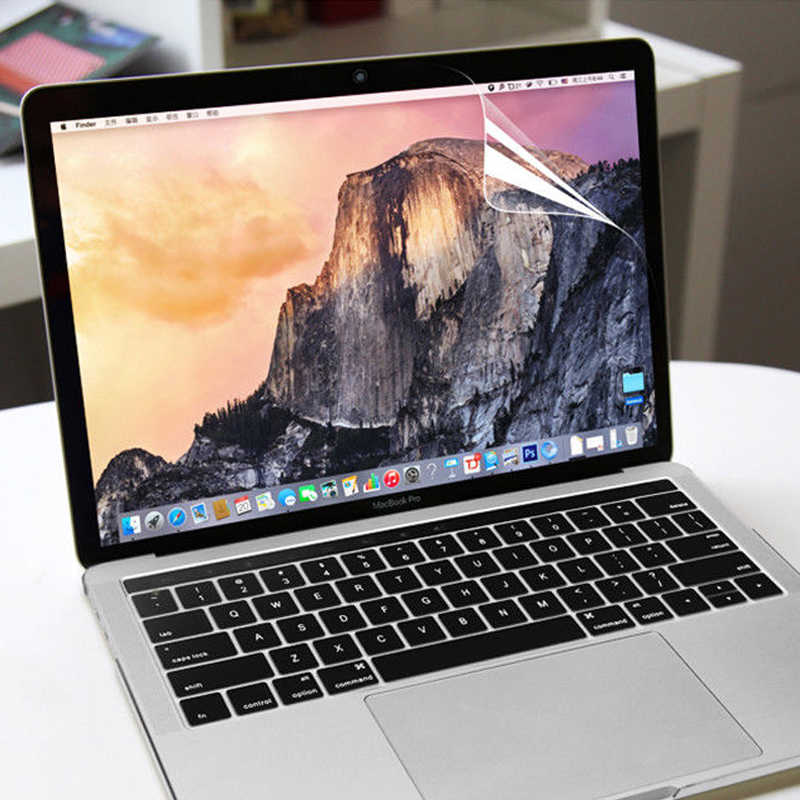 Macbook 13.6' Air 2022 M2 A2681 Wiwu Parlak Ekran Koruyucu - 9