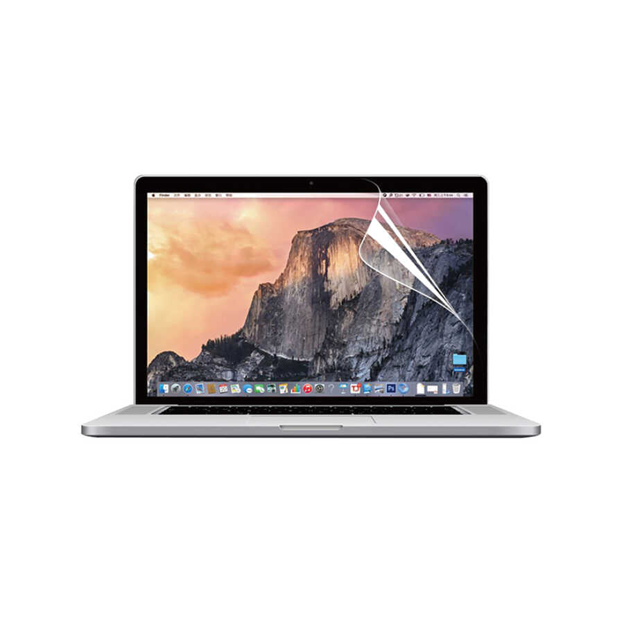 Macbook 13.6' Air 2022 M2 A2681 Wiwu Parlak Ekran Koruyucu - 11