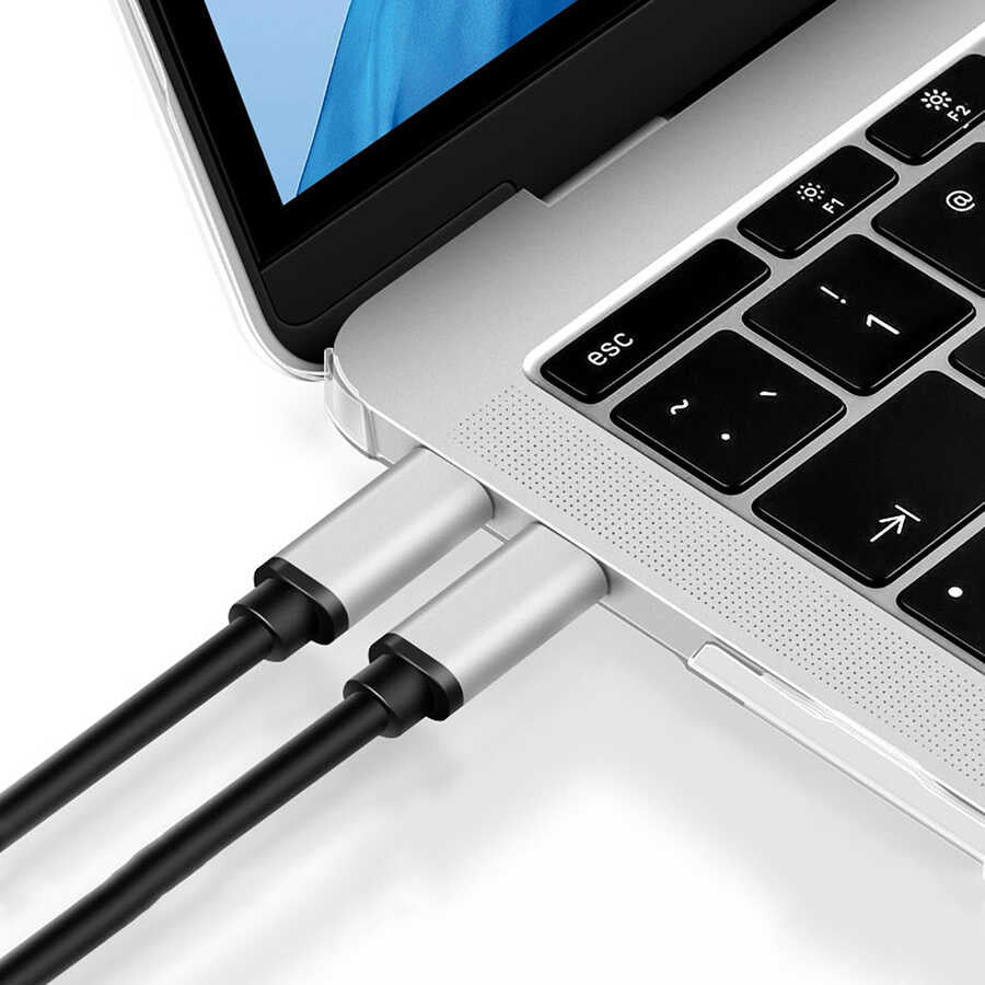 Wiwu MacBook Crystal iShield Macbook 14.2' 2021 Ultra İnce Sararmayan Şeffaf Kılıf - 8
