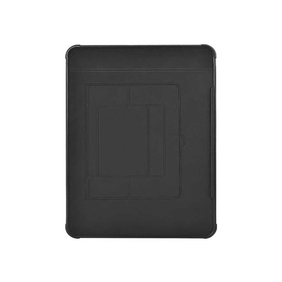 Wiwu Defender Stand Case Macbook Pro 14.2 2023 A2779 Taşınabilir Standlı Magnetik PU Laptop Çantası - 4