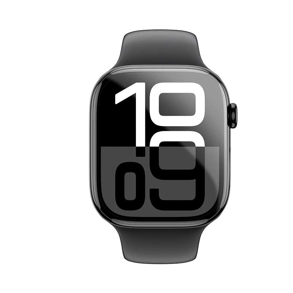 Amazingthing Radix Protective Apple Watch 10 42mm Parmak İzi Bırakmayan HD Ekran Koruyucu Film + Kolay Uygulama Aparatı - 3