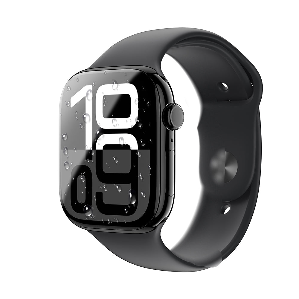 Amazingthing Radix Protective Apple Watch 10 42mm Parmak İzi Bırakmayan HD Ekran Koruyucu Film + Kolay Uygulama Aparatı - 7