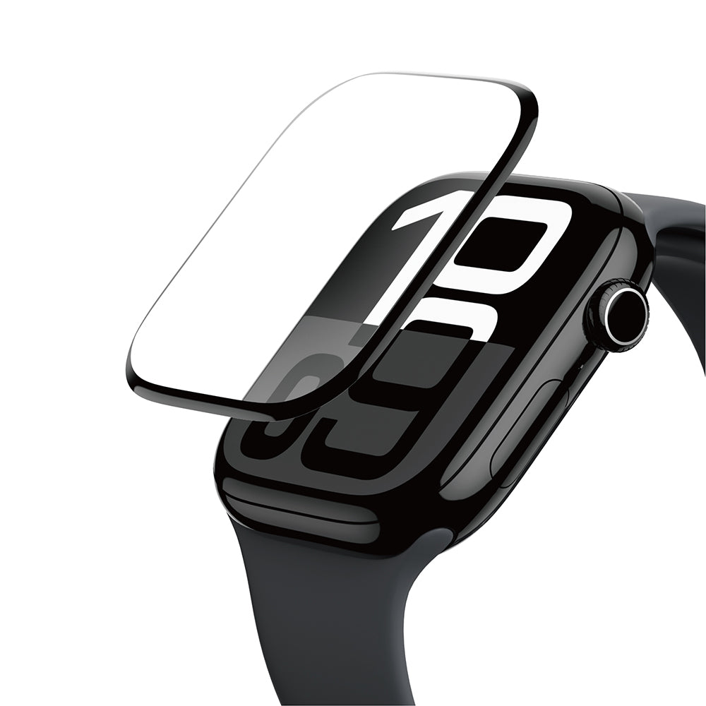 Amazingthing Radix Protective Apple Watch 10 42mm Parmak İzi Bırakmayan HD Ekran Koruyucu Film + Kolay Uygulama Aparatı - 8