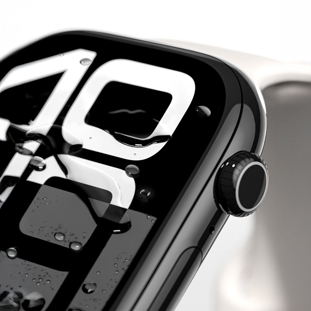 Amazingthing Radix Protective Apple Watch 10 42mm Parmak İzi Bırakmayan HD Ekran Koruyucu Film + Kolay Uygulama Aparatı - 17
