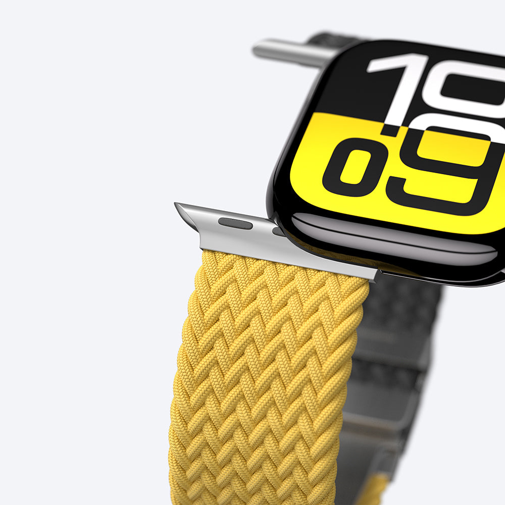 Amazingthing Glamour Blend Apple Watch 46mm Hasır Kordon - 5