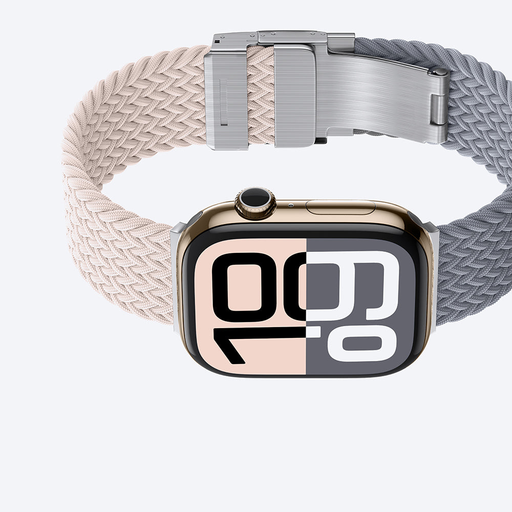 Amazingthing Glamour Blend Apple Watch 46mm Hasır Kordon - 23