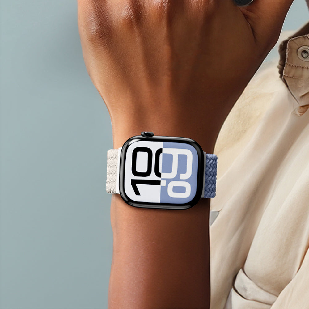Amazingthing Glamour Blend Apple Watch 46mm Hasır Kordon - 33