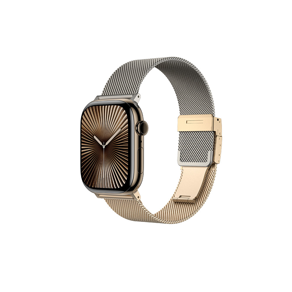 Amazingthing Omni StyleFlip Apple Watch 46mm Metal Hasır Kordon - 14