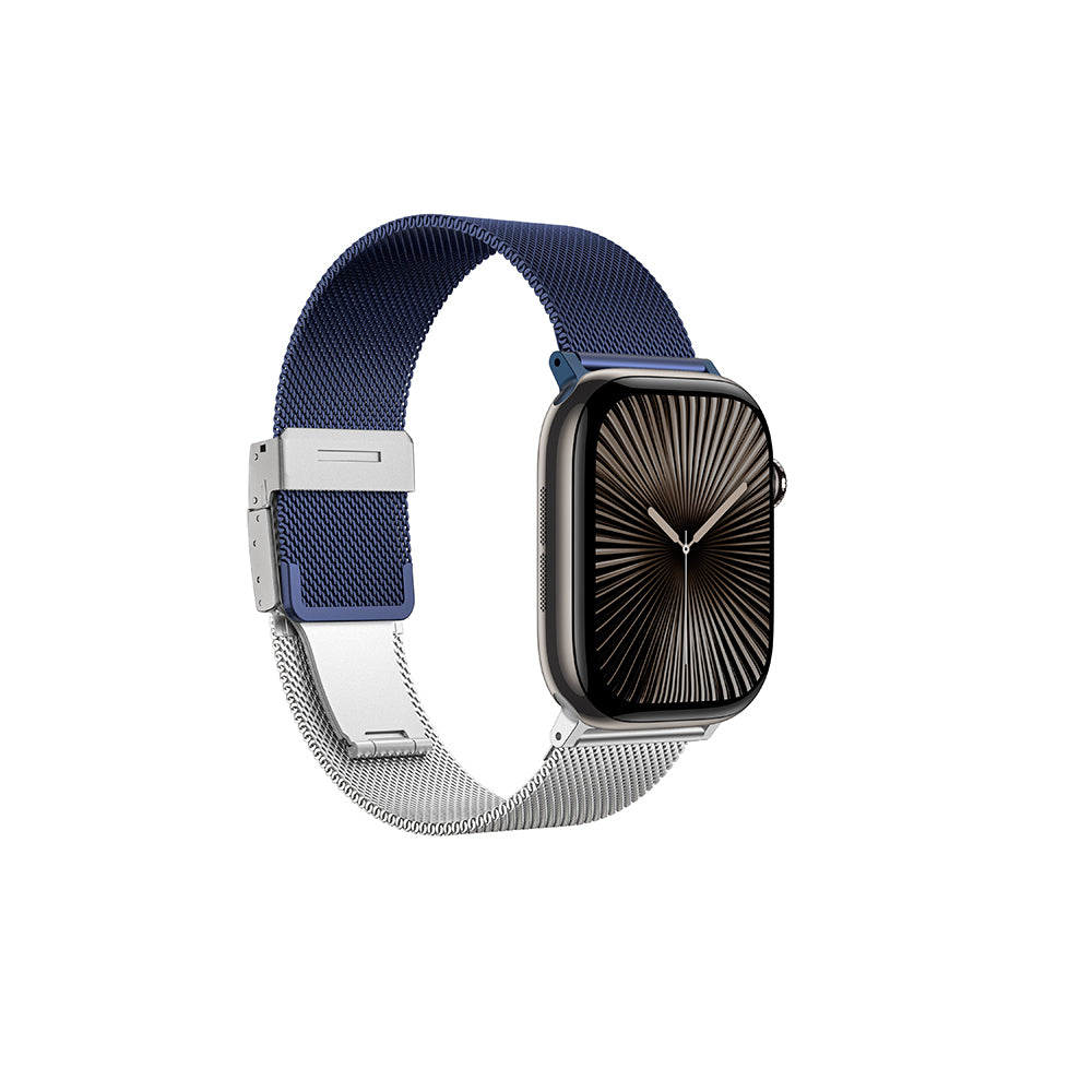 Amazingthing Omni StyleFlip Apple Watch 46mm Metal Hasır Kordon - 7