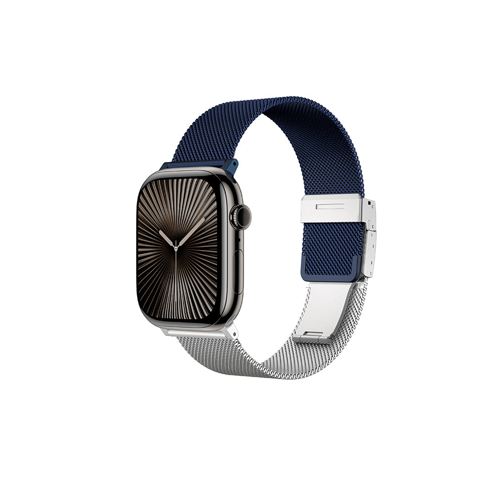 Amazingthing Omni StyleFlip Apple Watch 46mm Metal Hasır Kordon - 12