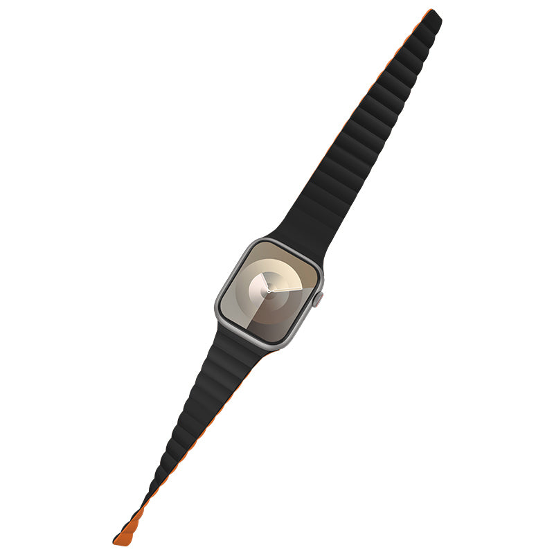 Benks Apple Watch 38/40/41/42mm Uyumlu Magnetik Tak Çıkar Silikon Strap Kayış